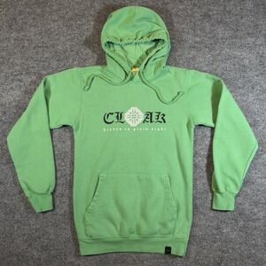 Cloak Hidden in Plain Sight Celtic Cross Green Hoodie XS
